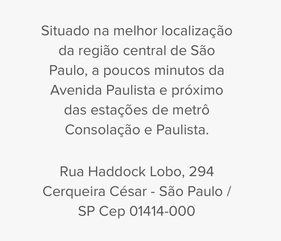 Hotel Boutique Haddock Lobo Paulista São Paulo Exterior foto